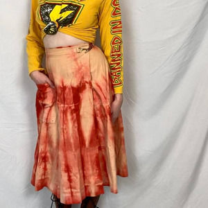 Vintage Tie Dye Skirt